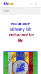 Mobile Screenshot of endurancealchemylab.com